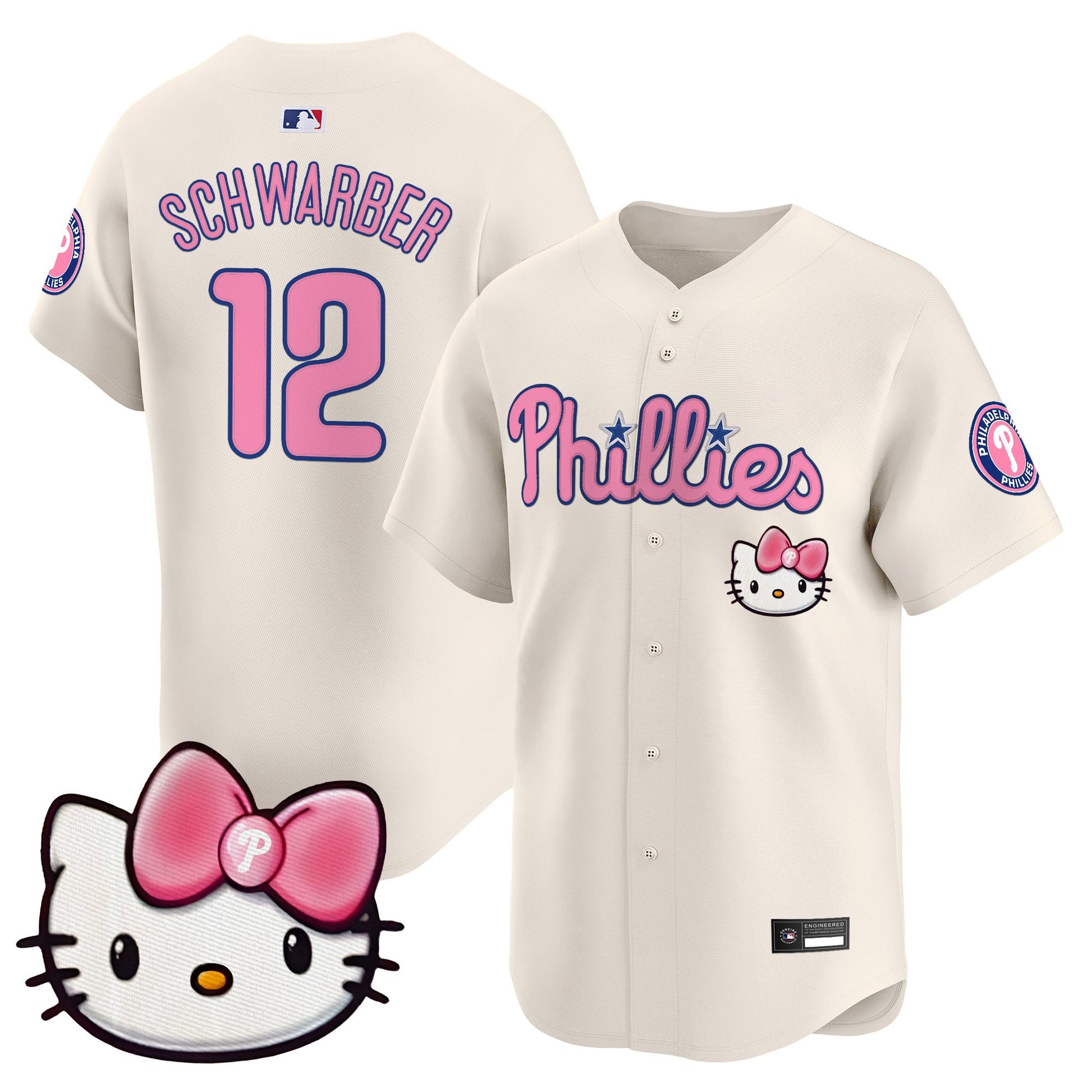 Philadelphia Phillies Hello Kitty Vapor Premier Limited Jersey – All Stitched
