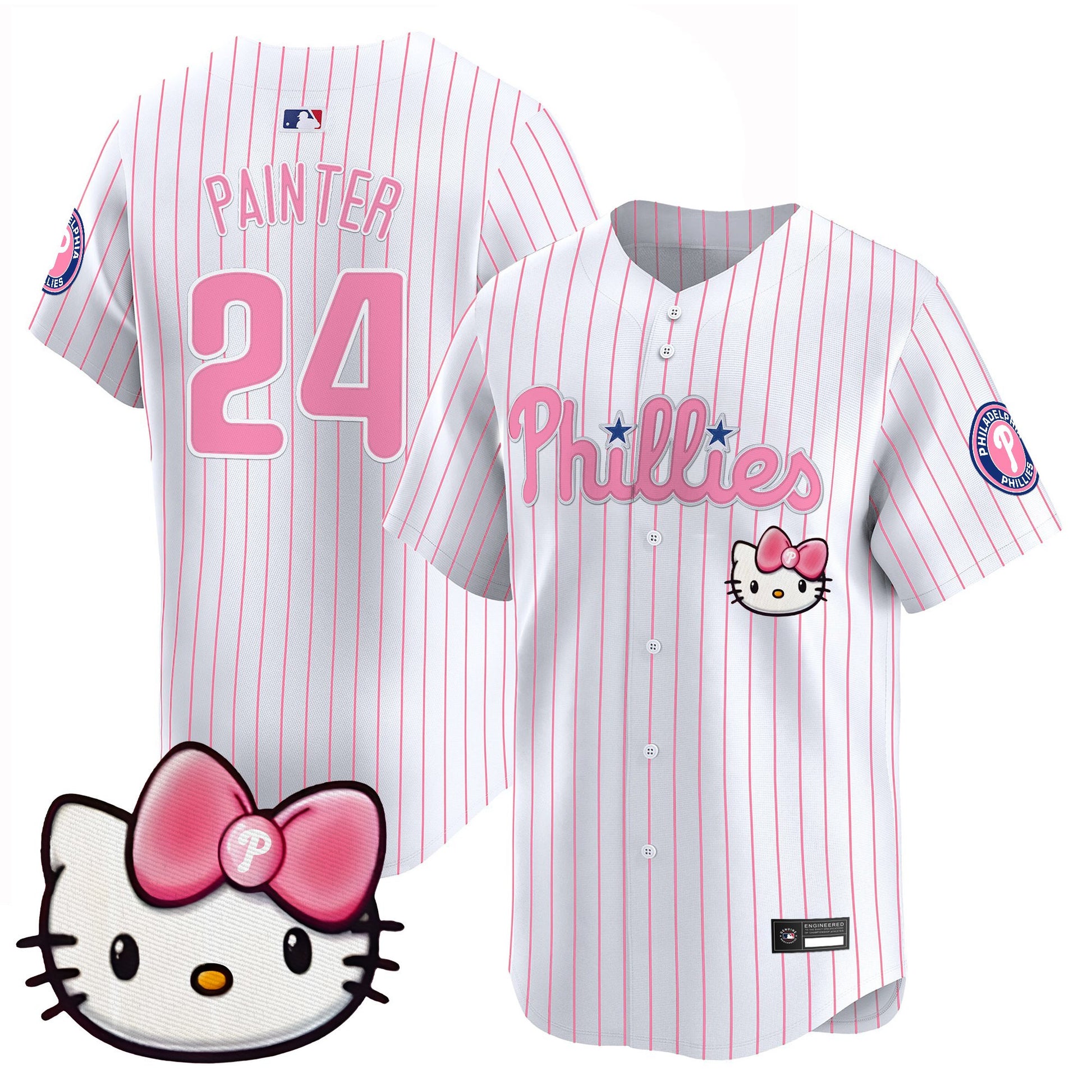 Philadelphia Phillies Hello Kitty Vapor Premier Limited Jersey – All Stitched