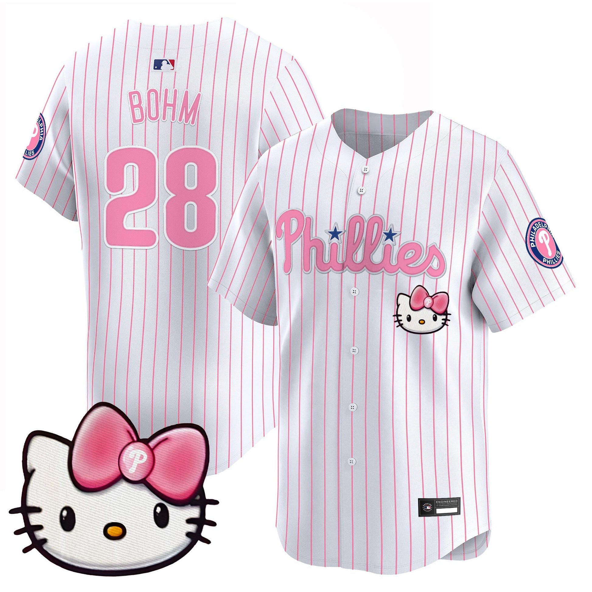 Philadelphia Phillies Hello Kitty Vapor Premier Limited Jersey – All Stitched