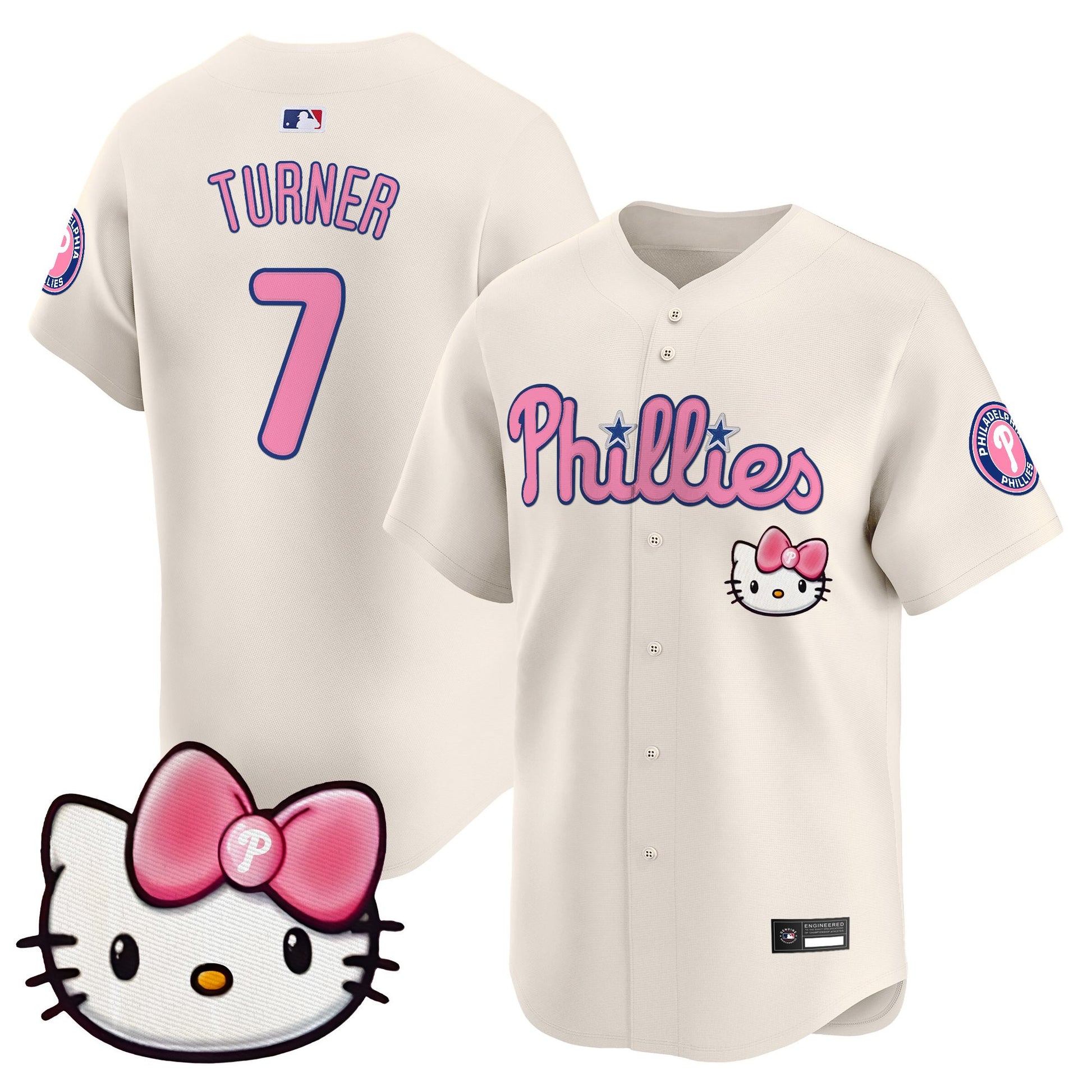Philadelphia Phillies Hello Kitty Vapor Premier Limited Jersey – All Stitched