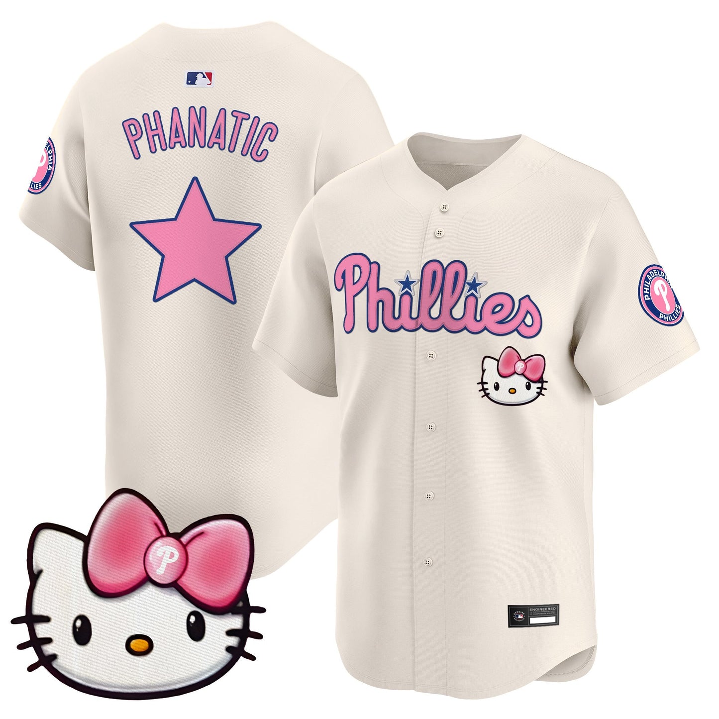 Philadelphia Phillies Hello Kitty Vapor Premier Limited Jersey – All Stitched