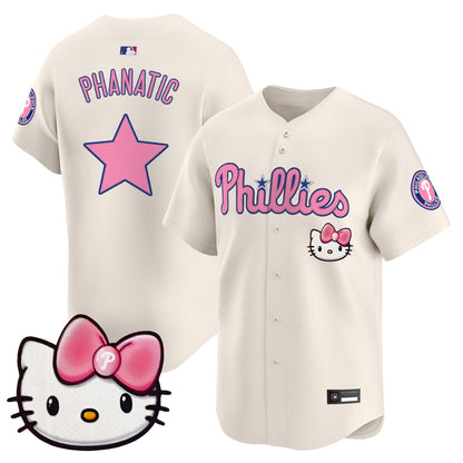 Philadelphia Phillies Hello Kitty Vapor Premier Limited Jersey – All Stitched