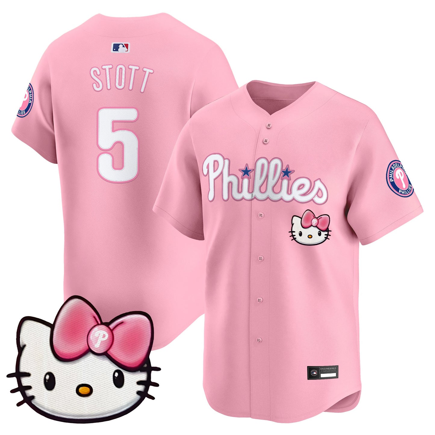 Philadelphia Phillies Hello Kitty Vapor Premier Limited Jersey – All Stitched