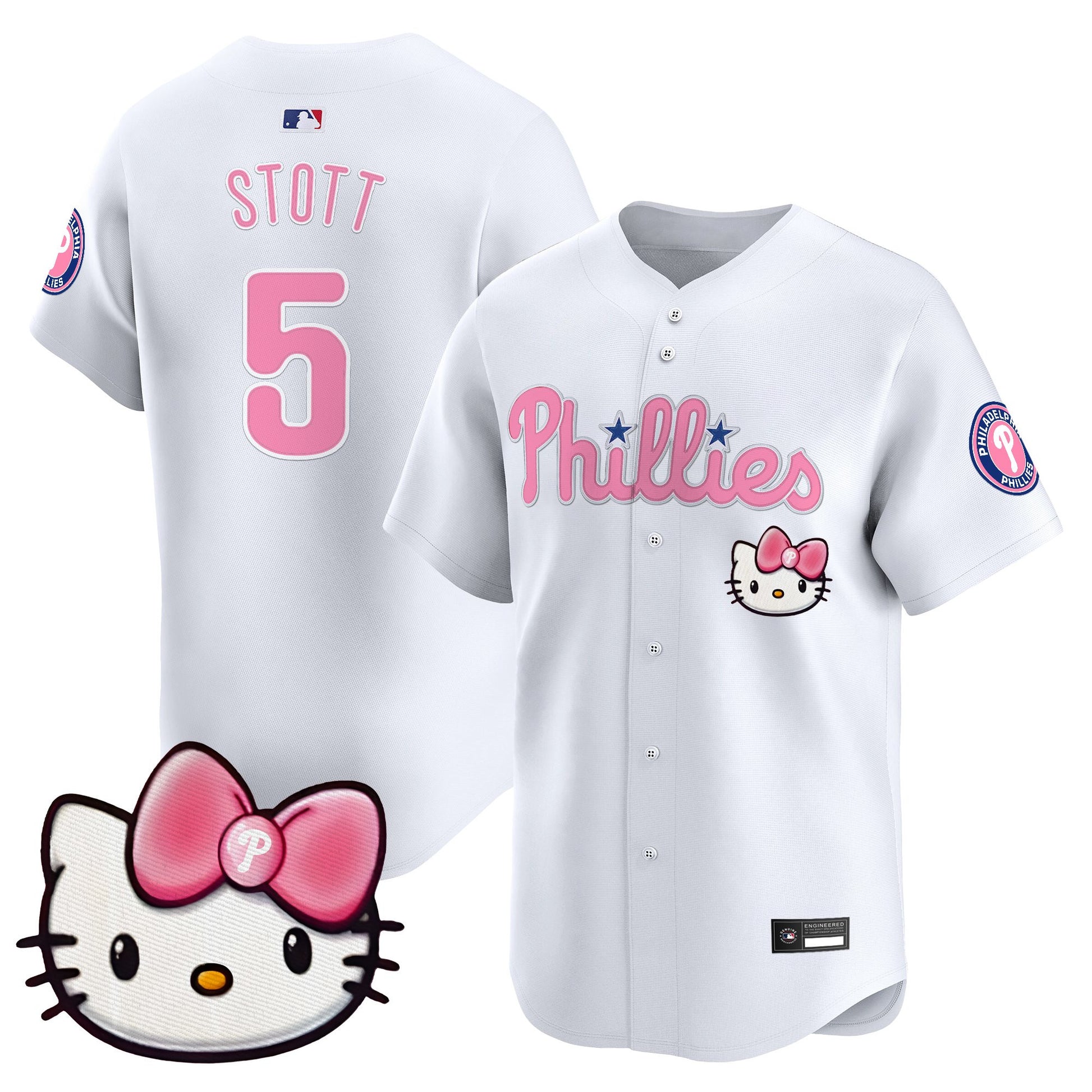 Philadelphia Phillies Hello Kitty Vapor Premier Limited Jersey – All Stitched