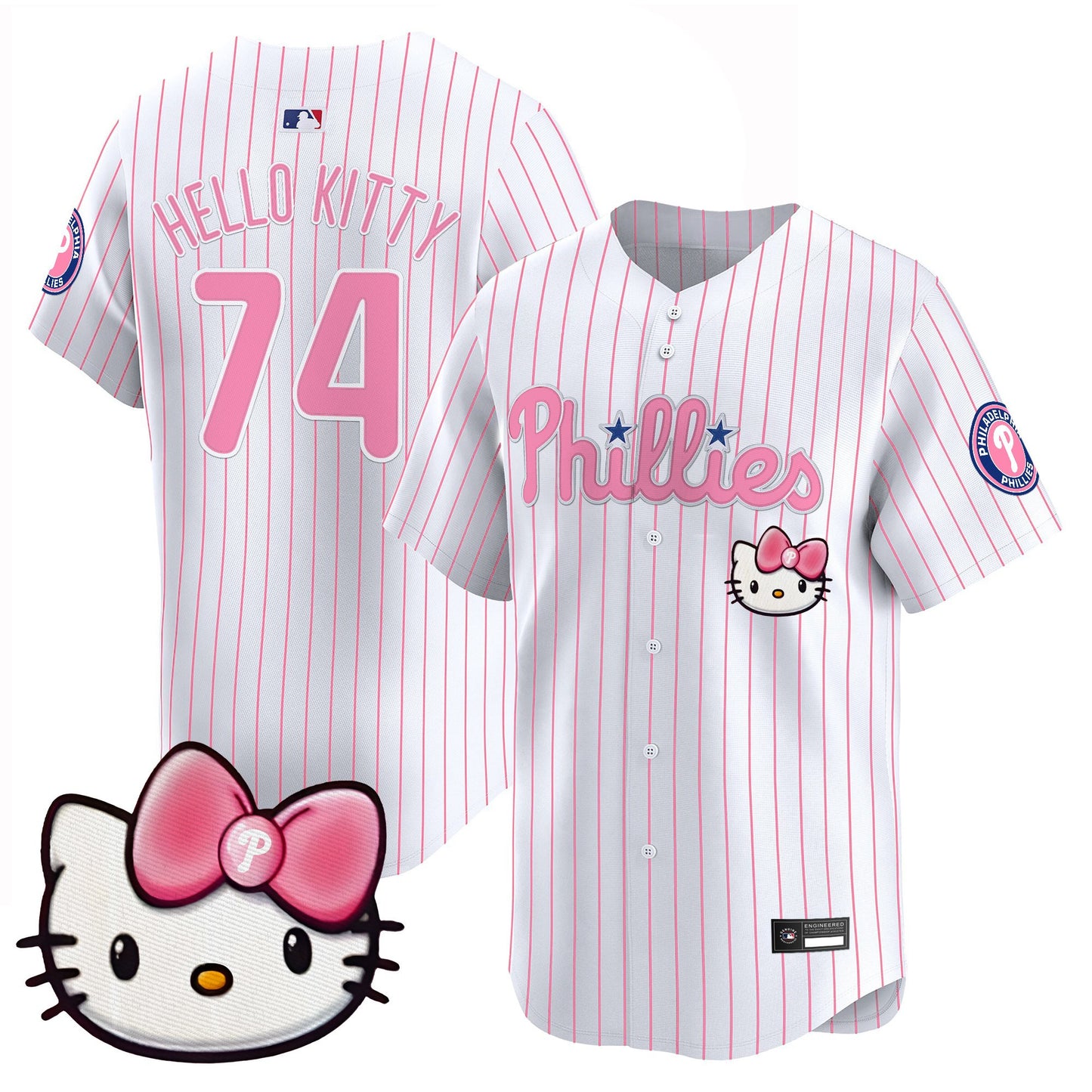 Philadelphia Phillies Hello Kitty Vapor Premier Limited Jersey – All Stitched