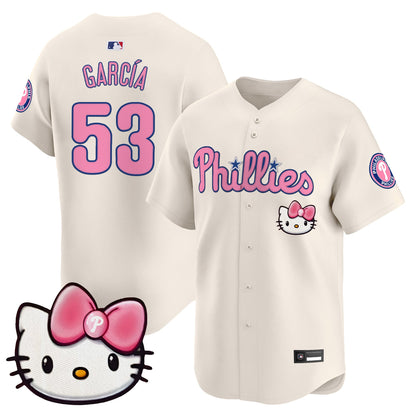 Philadelphia Phillies Hello Kitty Vapor Premier Limited Jersey – All Stitched
