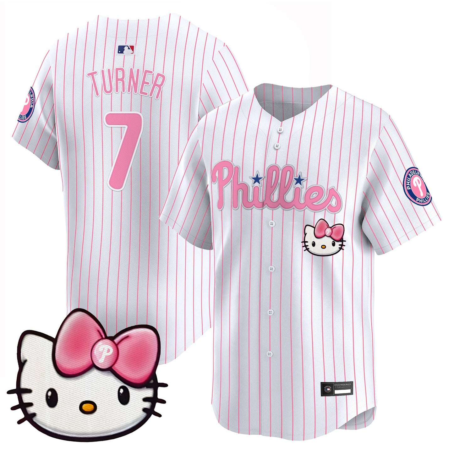 Philadelphia Phillies Hello Kitty Vapor Premier Limited Jersey – All Stitched