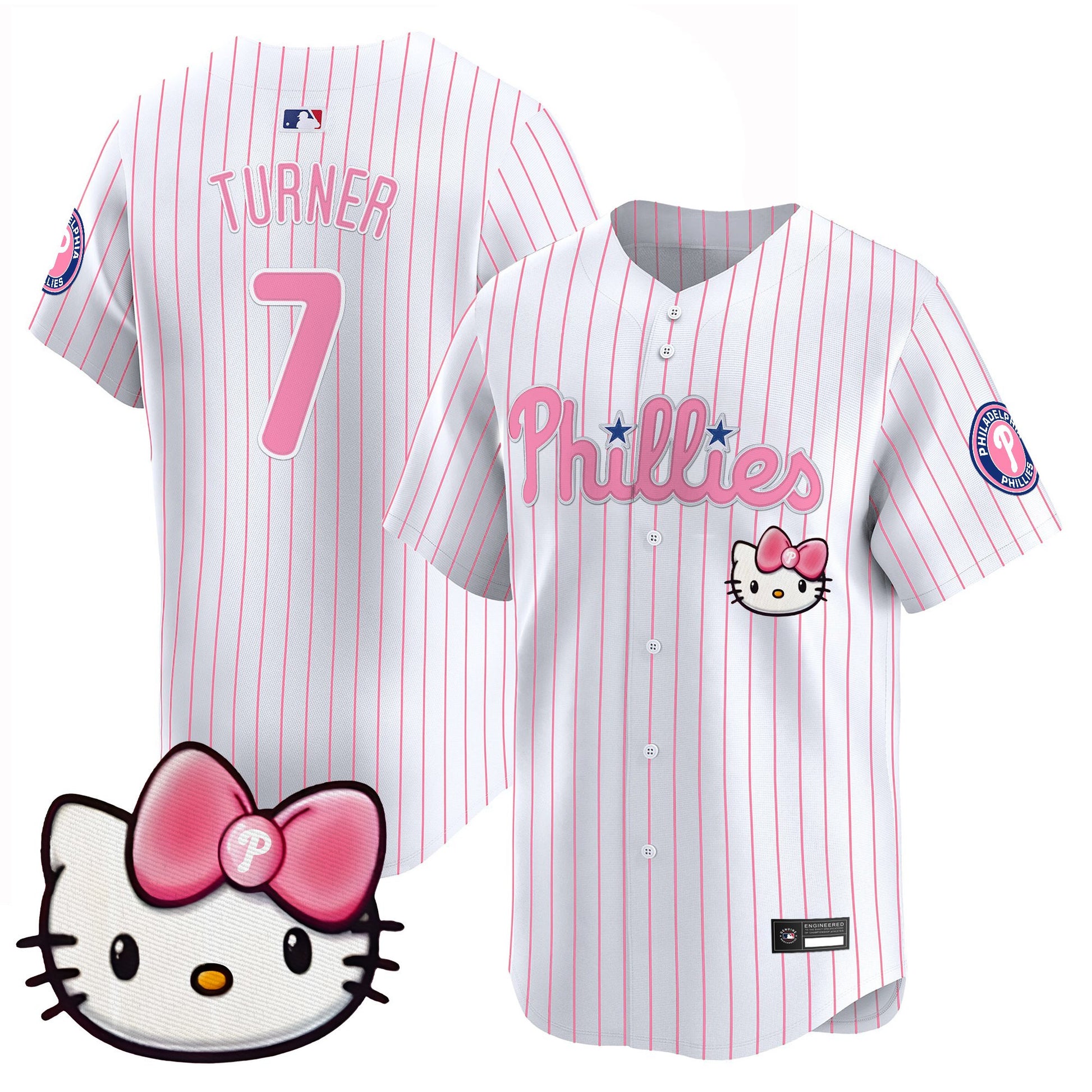 Philadelphia Phillies Hello Kitty Vapor Premier Limited Jersey – All Stitched