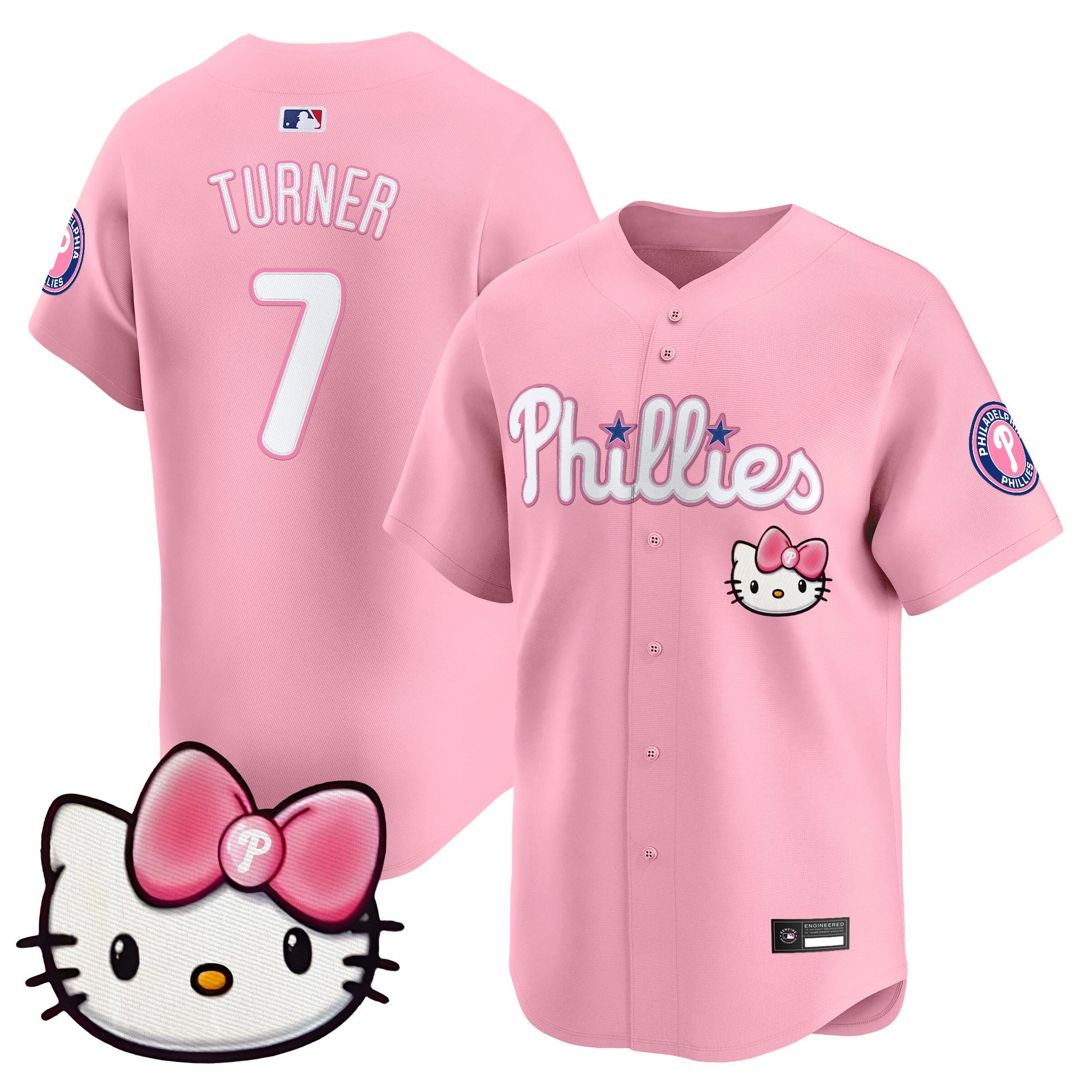 Philadelphia Phillies Hello Kitty Vapor Premier Limited Jersey – All Stitched