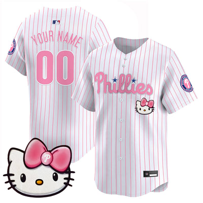 Philadelphia Phillies Hello Kitty Vapor Premier Limited Custom Jersey – All Stitched