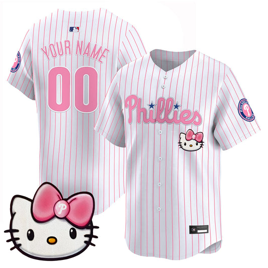 Philadelphia Phillies Hello Kitty Vapor Premier Limited Custom Jersey – All Stitched