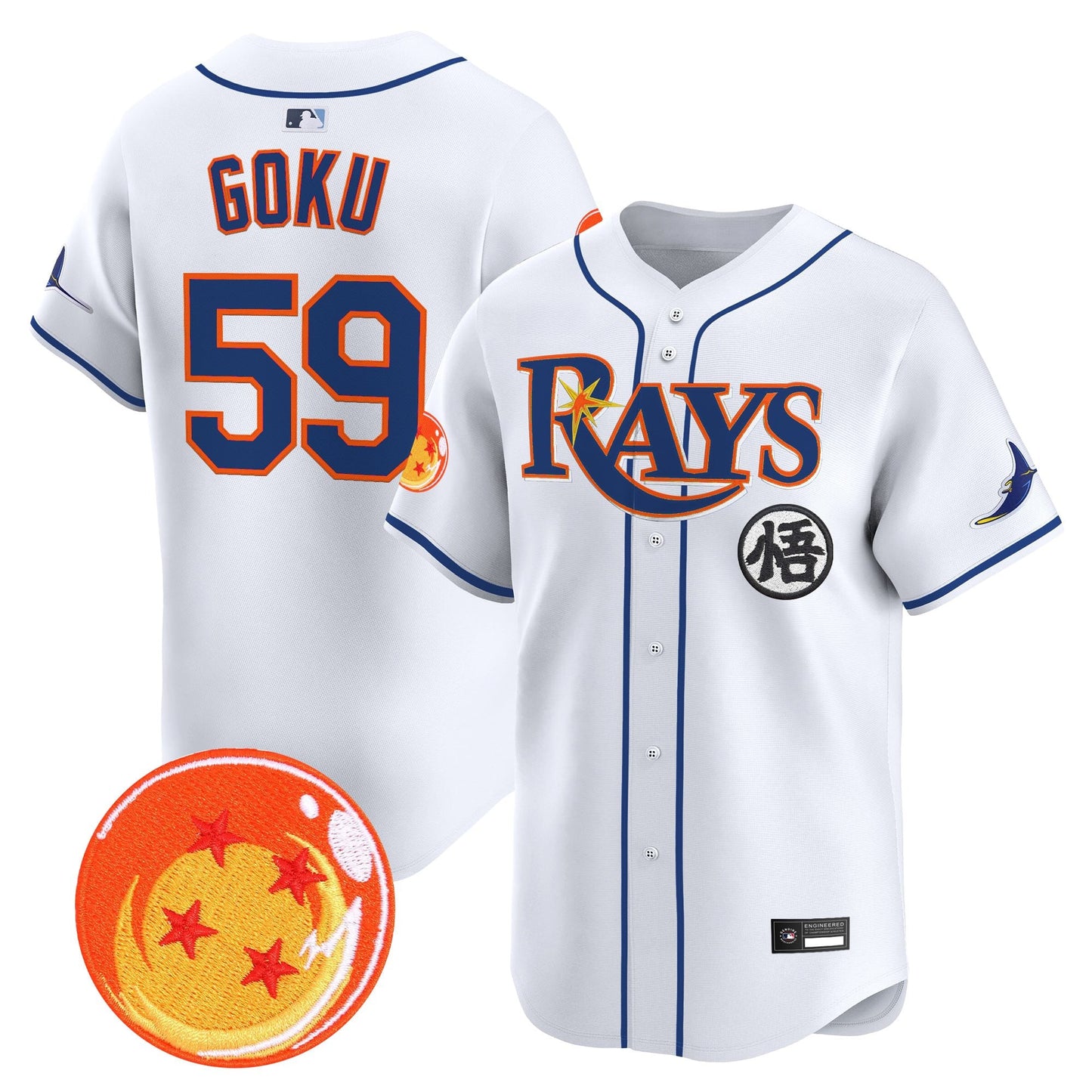 Tampa Bay Rays x DB Vapor Premier Limited Jersey - All Stitched