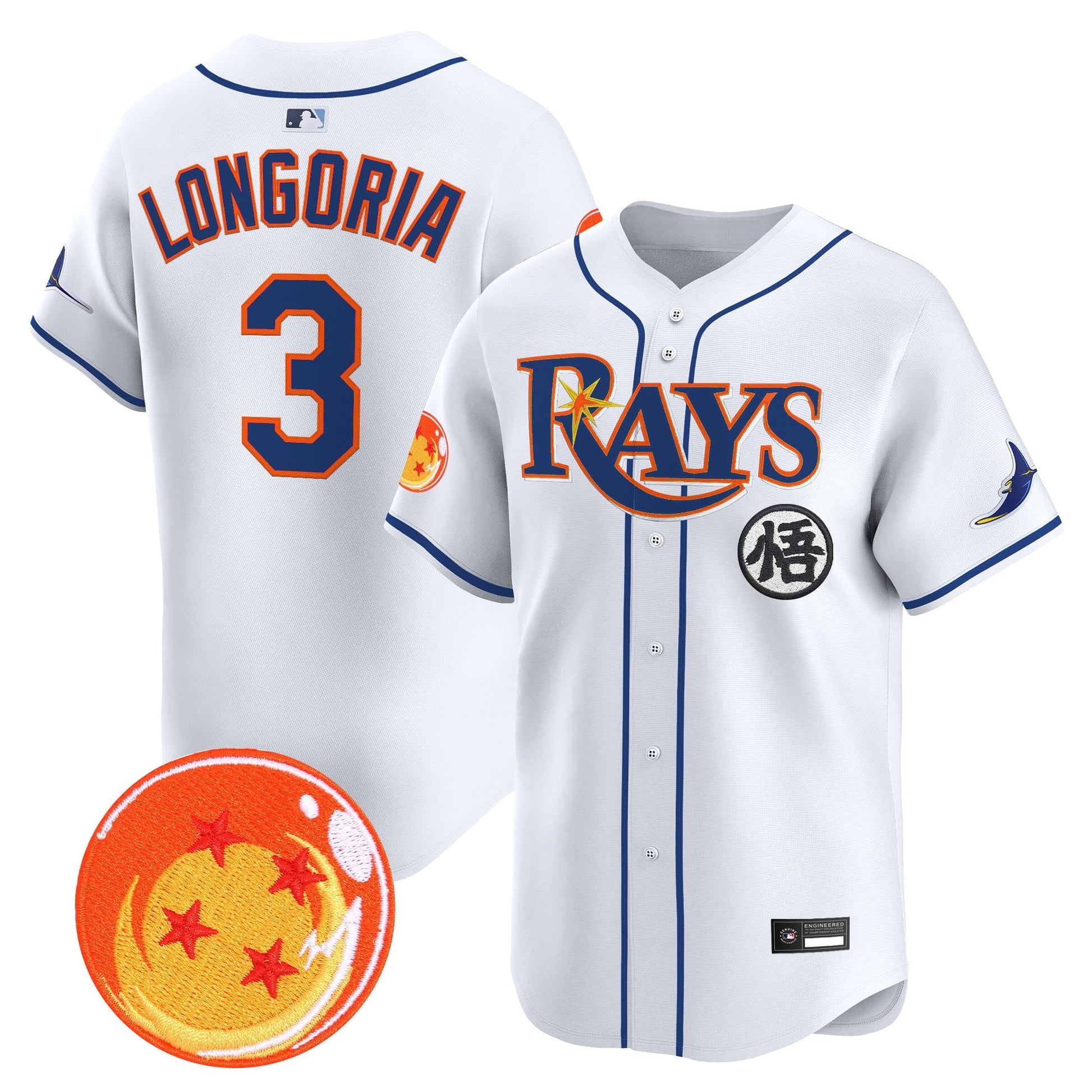 Tampa Bay Rays x DB Vapor Premier Limited Jersey - All Stitched