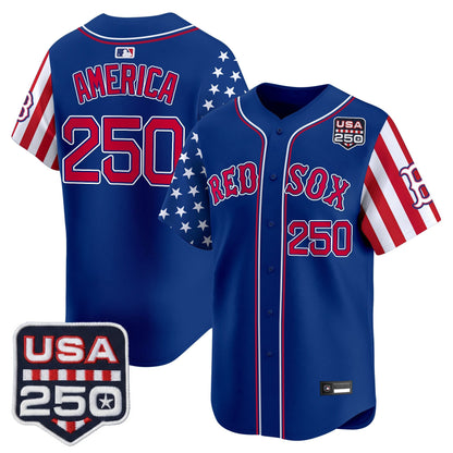 Boston Red Sox "America 250 Edition" Vapor Premier Limited Jersey - All Stitched