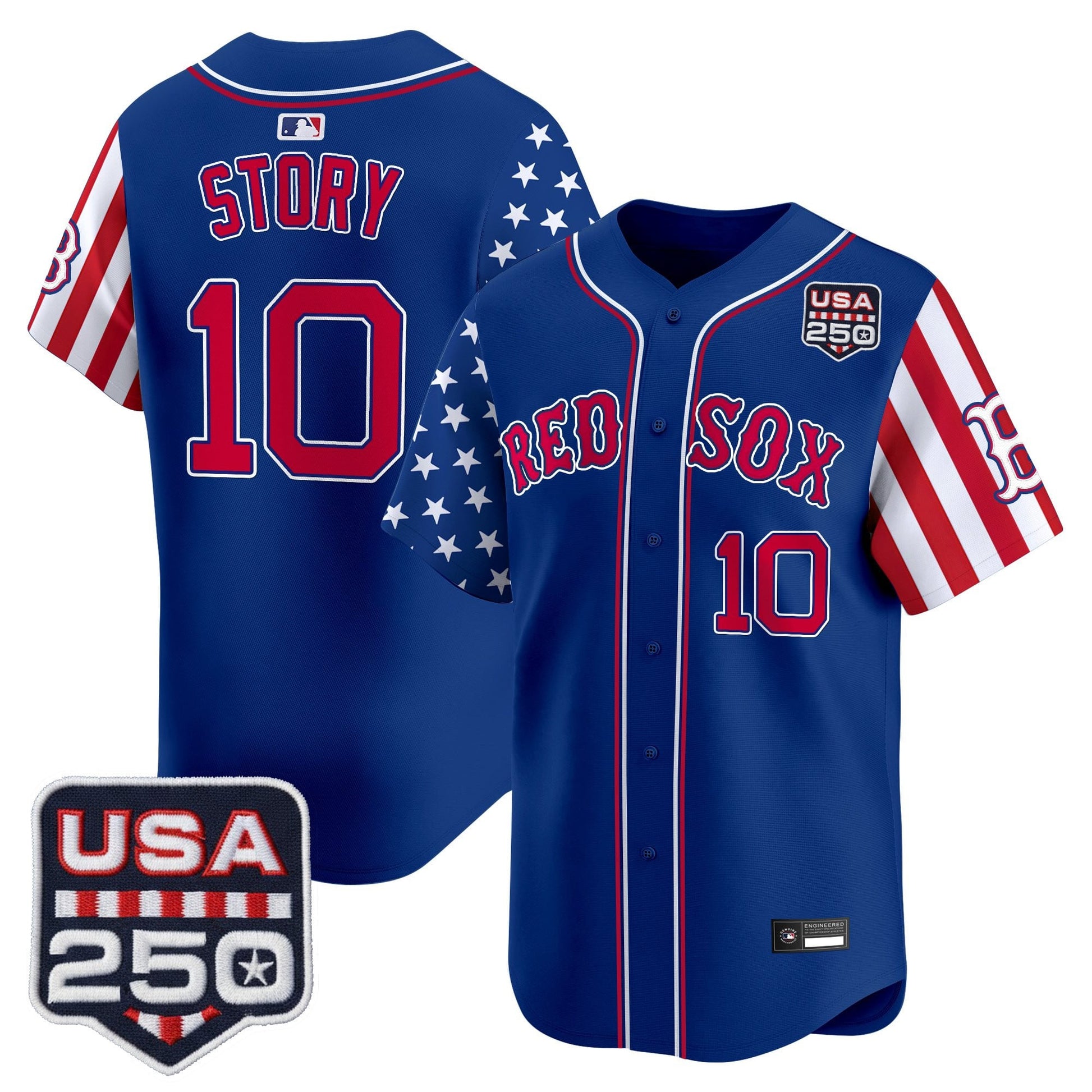 Boston Red Sox "America 250 Edition" Vapor Premier Limited Jersey - All Stitched