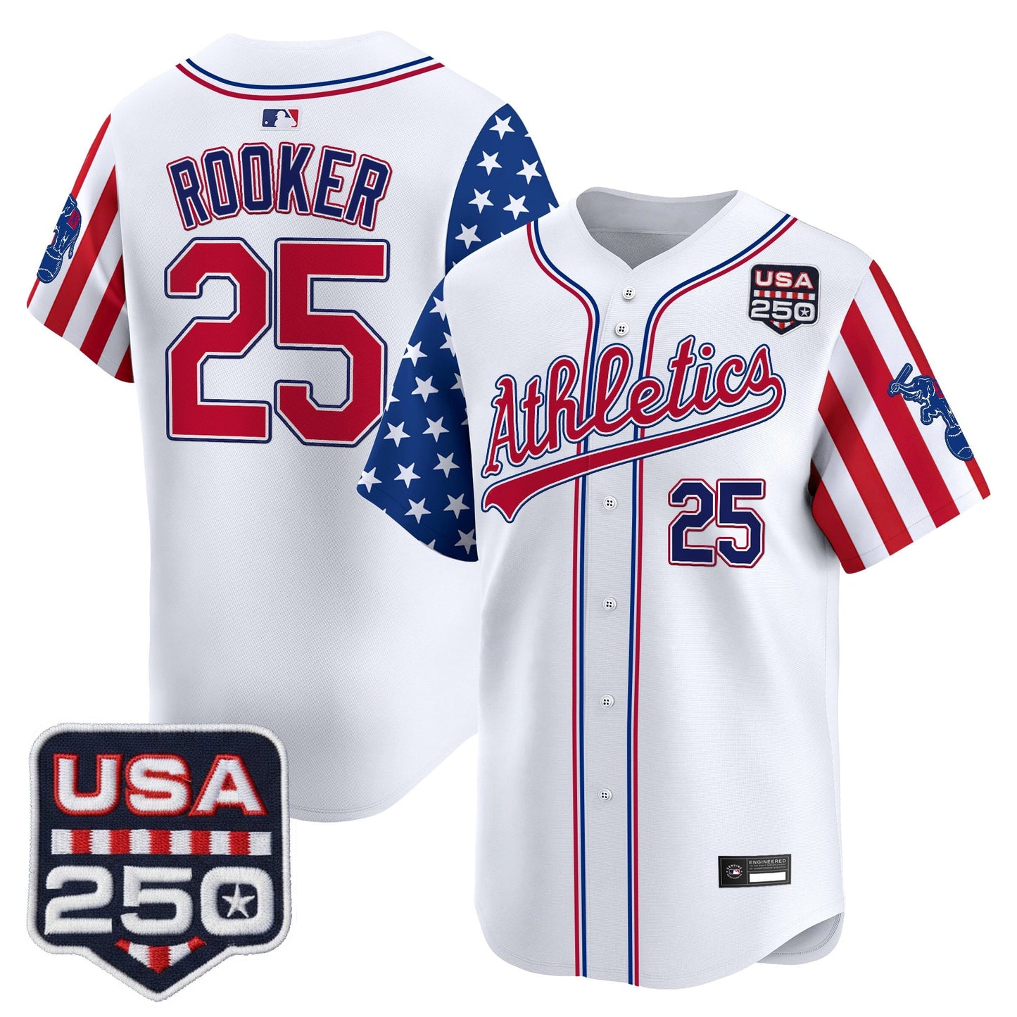 Athletics "America 250 Edition" Vapor Premier Limited Jersey - All Stitched