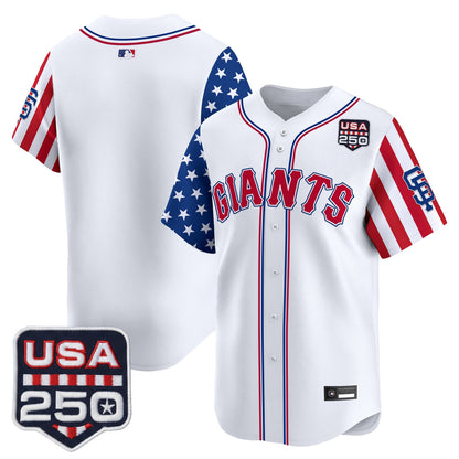 San Francisco Giants "America 250 Edition" Vapor Premier Limited Jersey - All Stitched