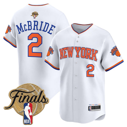 New York Knicks 2026 Finals Vapor Baseball Jersey - All Stitched