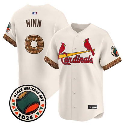 St. Louis Cardinals 2026 Black Heritage Day Vapor Premier Limited Jersey - Stitched