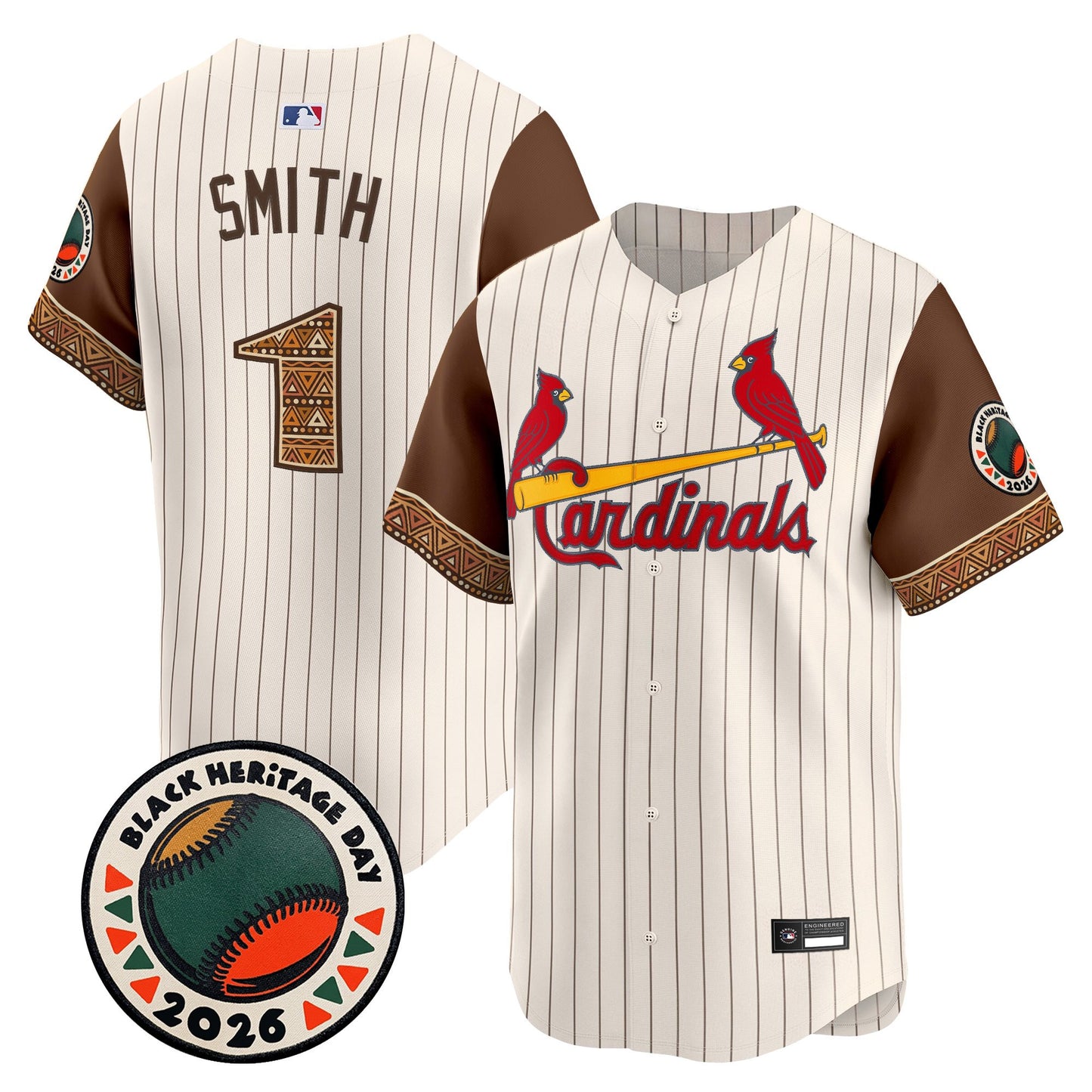 St. Louis Cardinals 2026 Black Heritage Day Vapor Premier Limited Jersey - Stitched