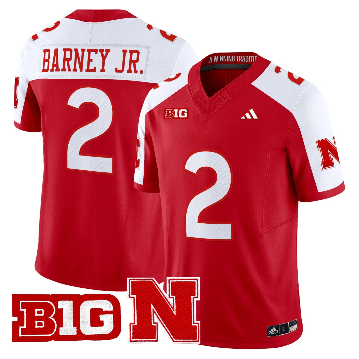  Nebraska Cornhuskers 2026 Vapor Limited Jersey - Stitched