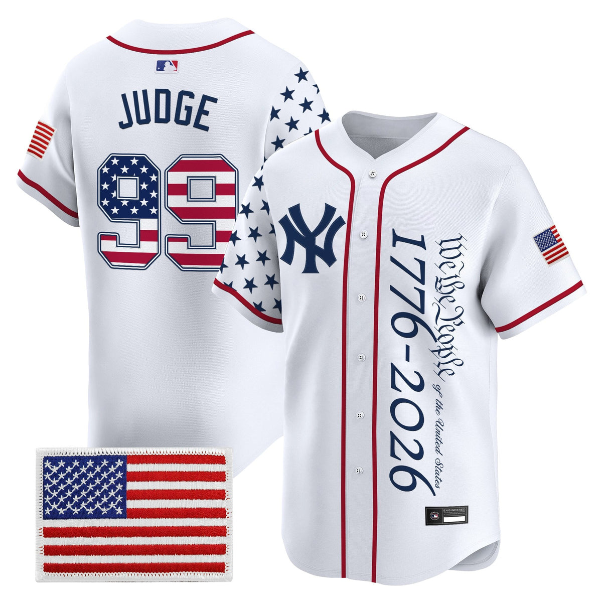 Men's Yankees "America 250 Edition" Vapor Premier Limited Jersey V3 - All Stitched