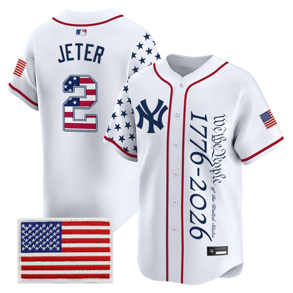 Men's Yankees "America 250 Edition" Vapor Premier Limited Jersey V3 - All Stitched