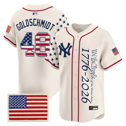 Men's Yankees "America 250 Edition" Vapor Premier Limited Jersey V3 - All Stitched