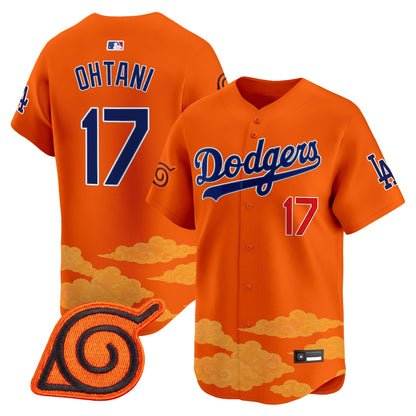 Los Angeles Dodgers x Naruto Vapor Premier Limited Jersey - Stitched