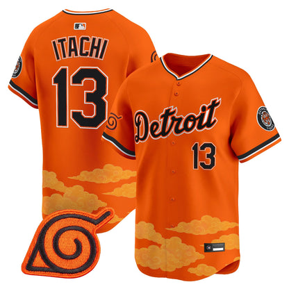Detroit Tigers x Naruto Vapor Premier Limited Jersey - Stitched