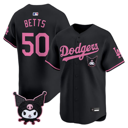 Los Angeles Dodgers x Kuromi Vapor Premier Limited Jersey - All Stitched