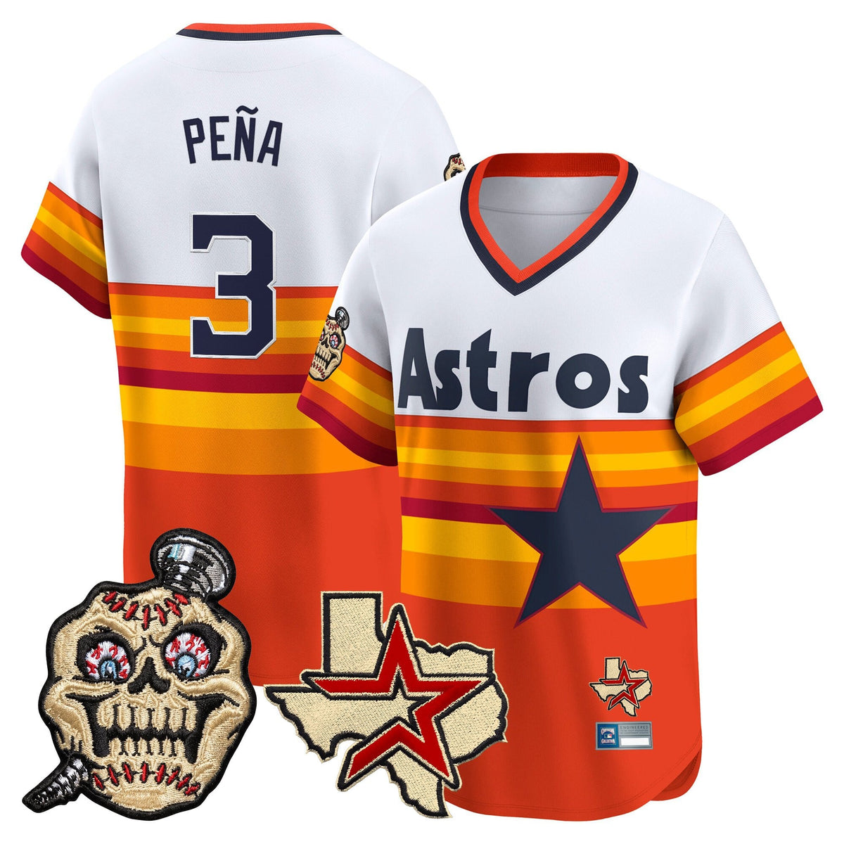 Houston Astros Screwed Up Click Vapor Premier Limited Jersey - All Stitched