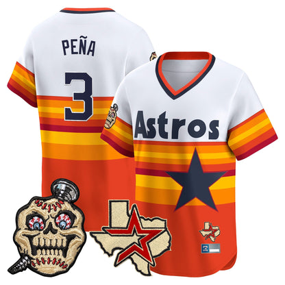 Houston Astros Screwed Up Click Vapor Premier Limited Jersey - All Stitched