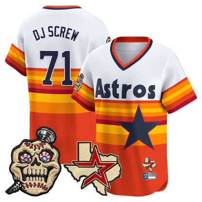 Houston Astros Screwed Up Click Vapor Premier Limited Jersey - All Stitched