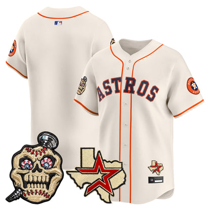 Houston Astros Screwed Up Click Vapor Premier Limited Jersey - All Stitched