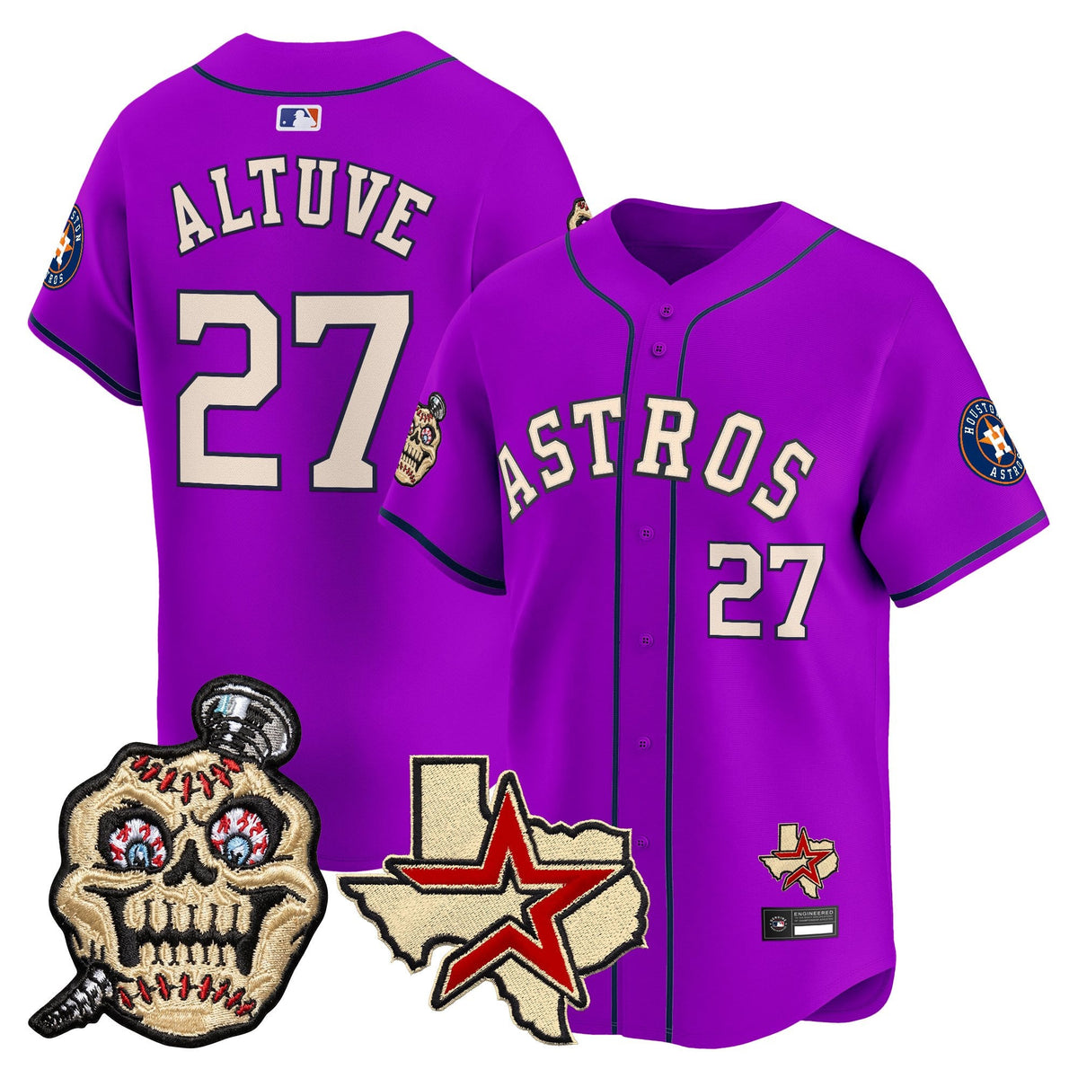 Houston Astros Screwed Up Click Vapor Premier Limited Jersey - All Stitched