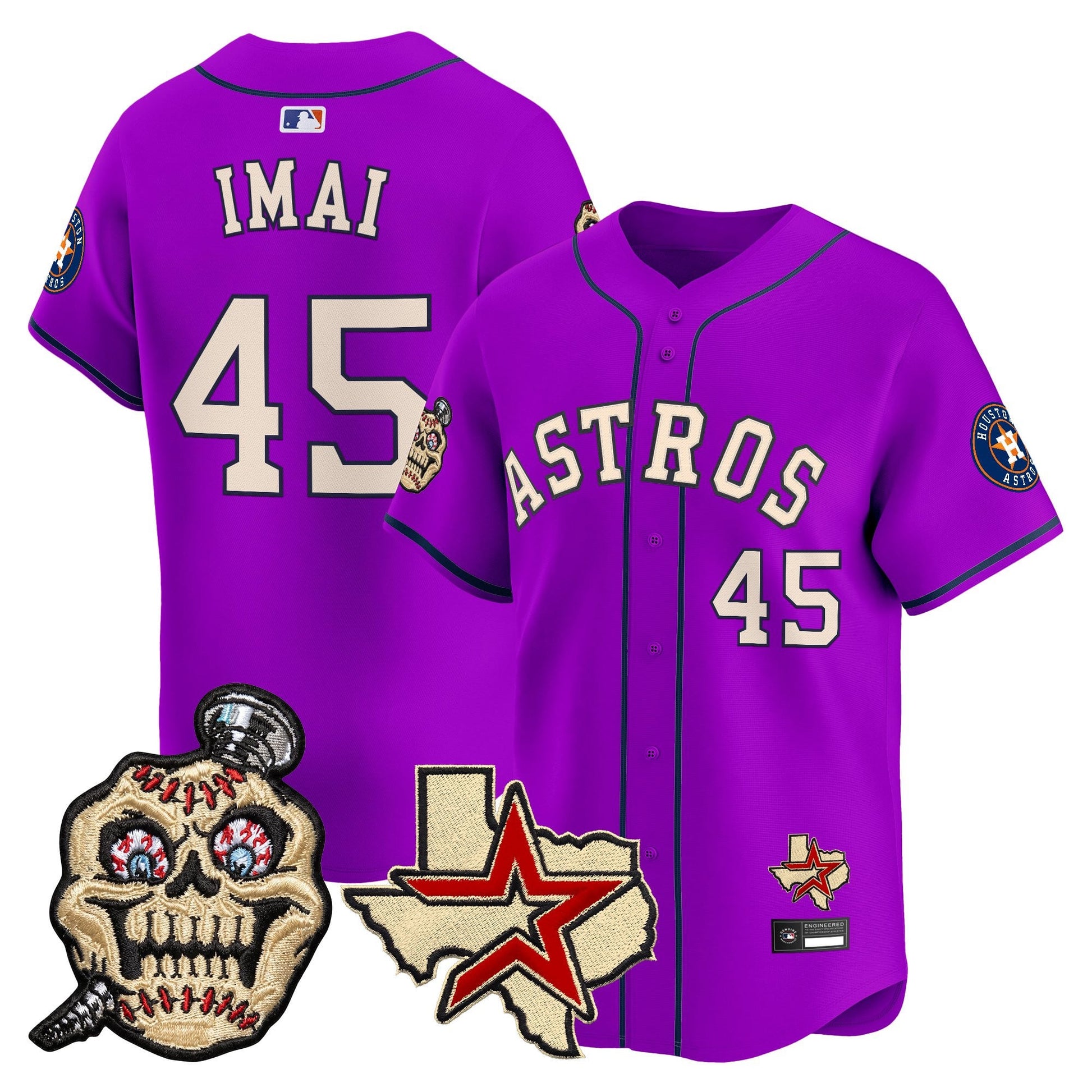 Houston Astros Screwed Up Click Vapor Premier Limited Jersey - All Stitched
