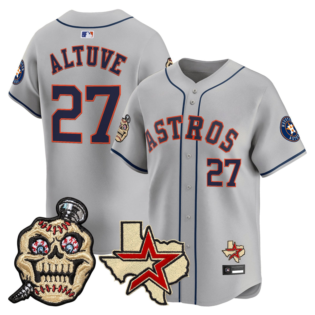 Houston Astros Screwed Up Click Vapor Premier Limited Jersey - All Stitched