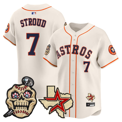 Houston Astros Screwed Up Click Vapor Premier Limited Jersey - All Stitched