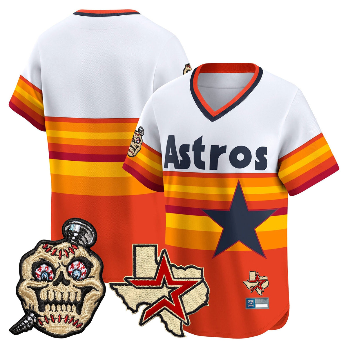 Houston Astros Screwed Up Click Vapor Premier Limited Jersey - All Stitched