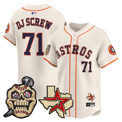 Houston Astros Screwed Up Click Vapor Premier Limited Jersey - All Stitched