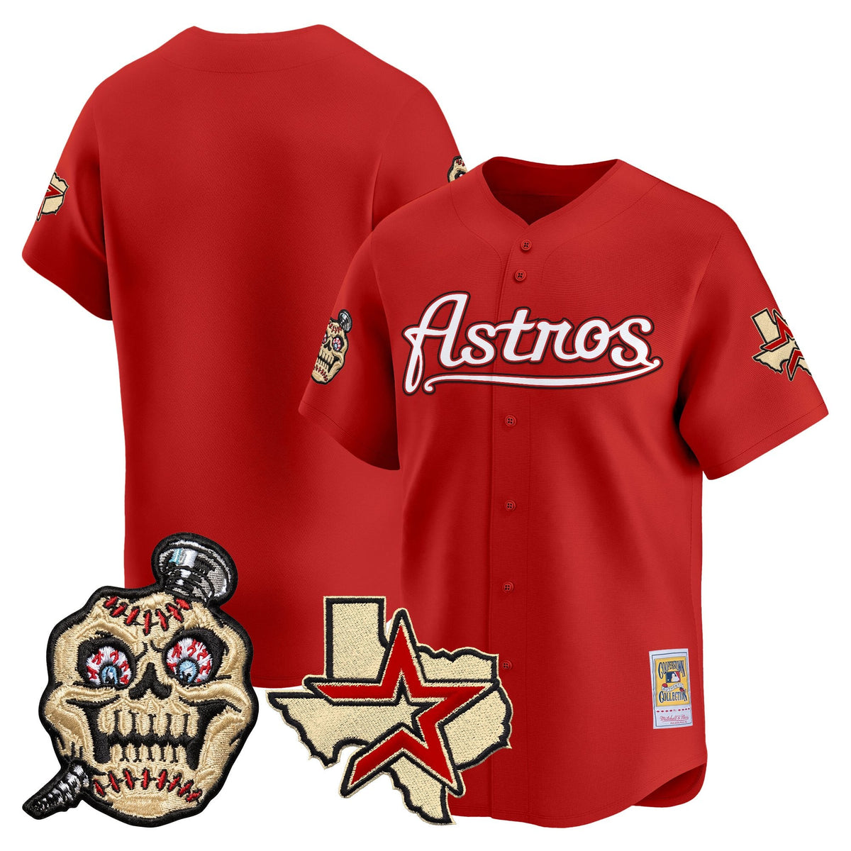 Houston Astros Screwed Up Click Vapor Premier Limited Jersey - All Stitched