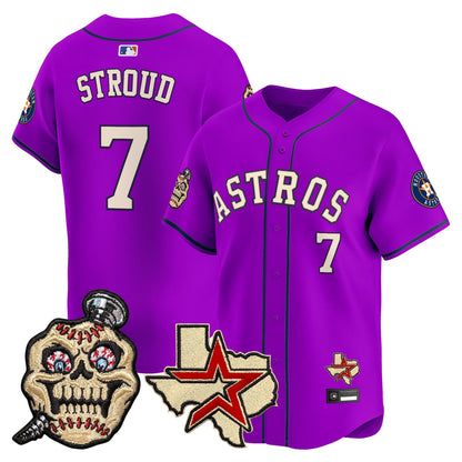 Houston Astros Screwed Up Click Vapor Premier Limited Jersey - All Stitched