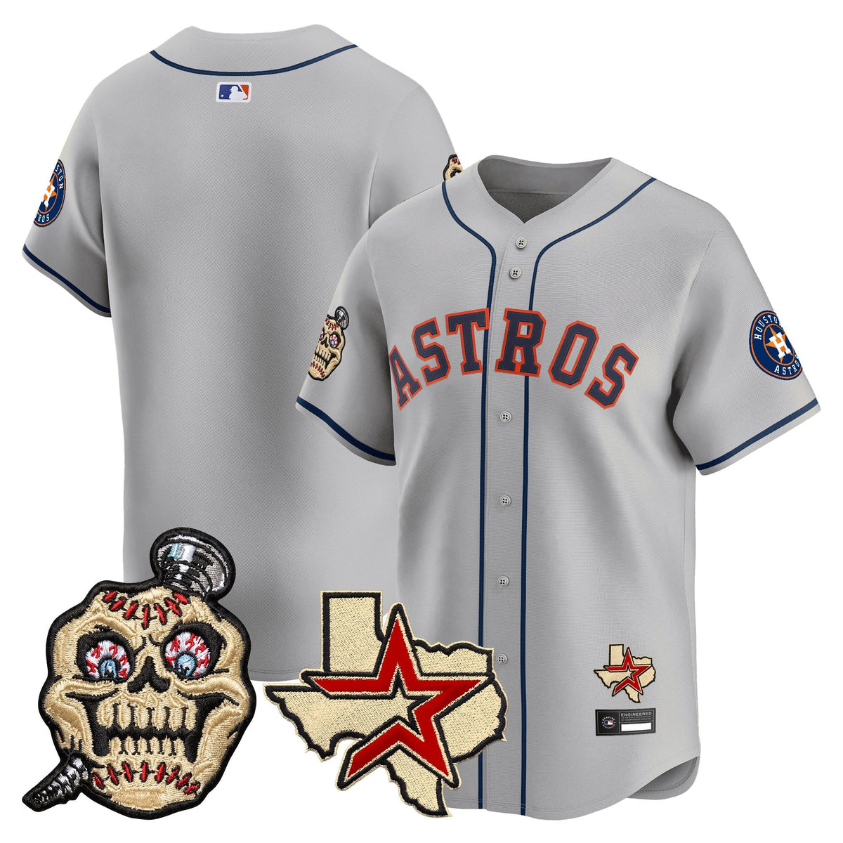 Houston Astros Screwed Up Click Vapor Premier Limited Jersey - All Stitched