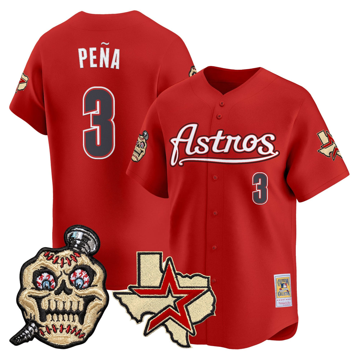 Houston Astros Screwed Up Click Vapor Premier Limited Jersey - All Stitched