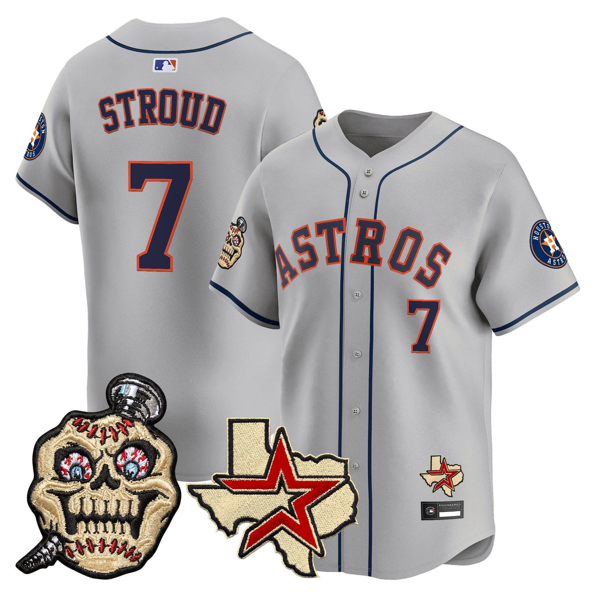 Houston Astros Screwed Up Click Vapor Premier Limited Jersey - All Stitched