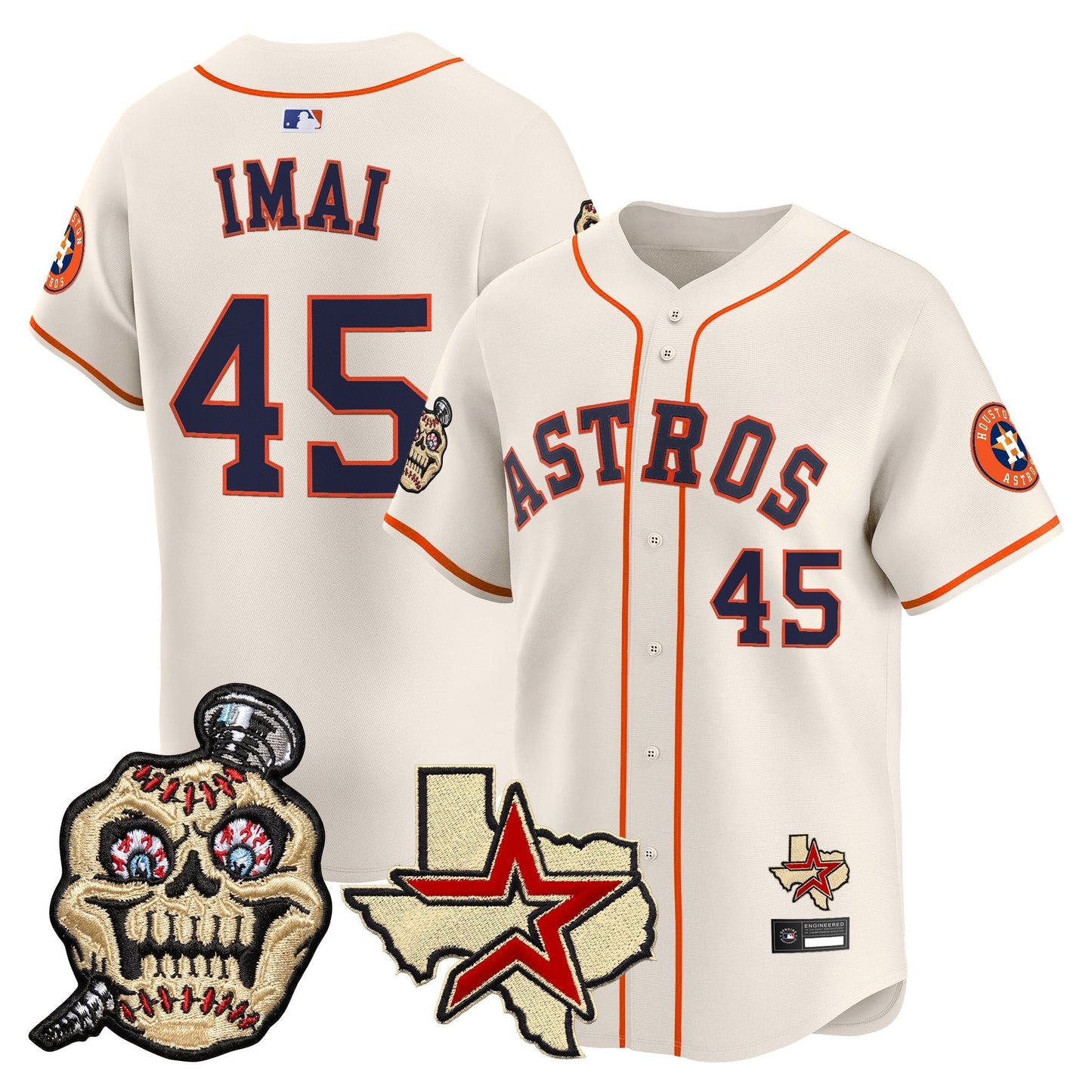 Houston Astros Screwed Up Click Vapor Premier Limited Jersey - All Stitched