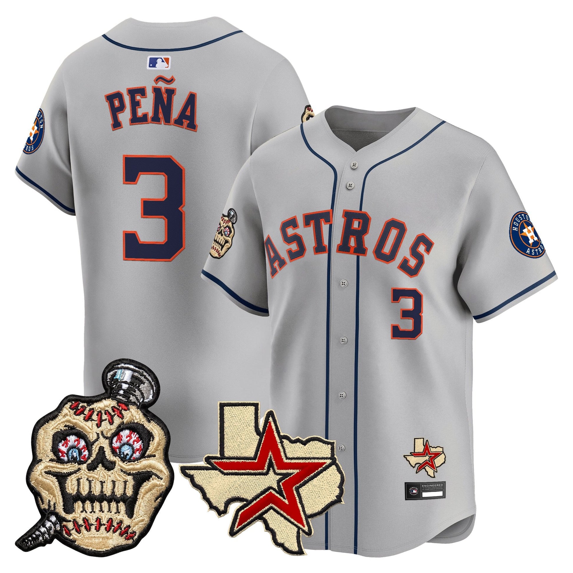 Houston Astros Screwed Up Click Vapor Premier Limited Jersey - All Stitched