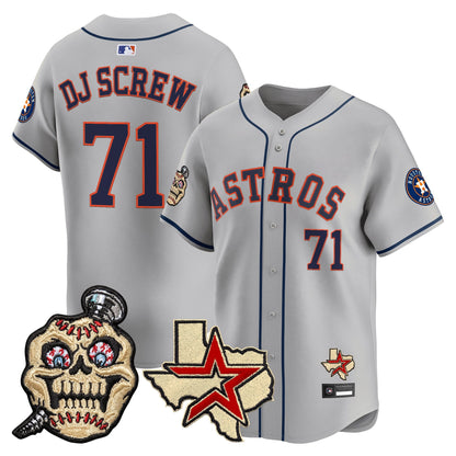 Houston Astros Screwed Up Click Vapor Premier Limited Jersey - All Stitched