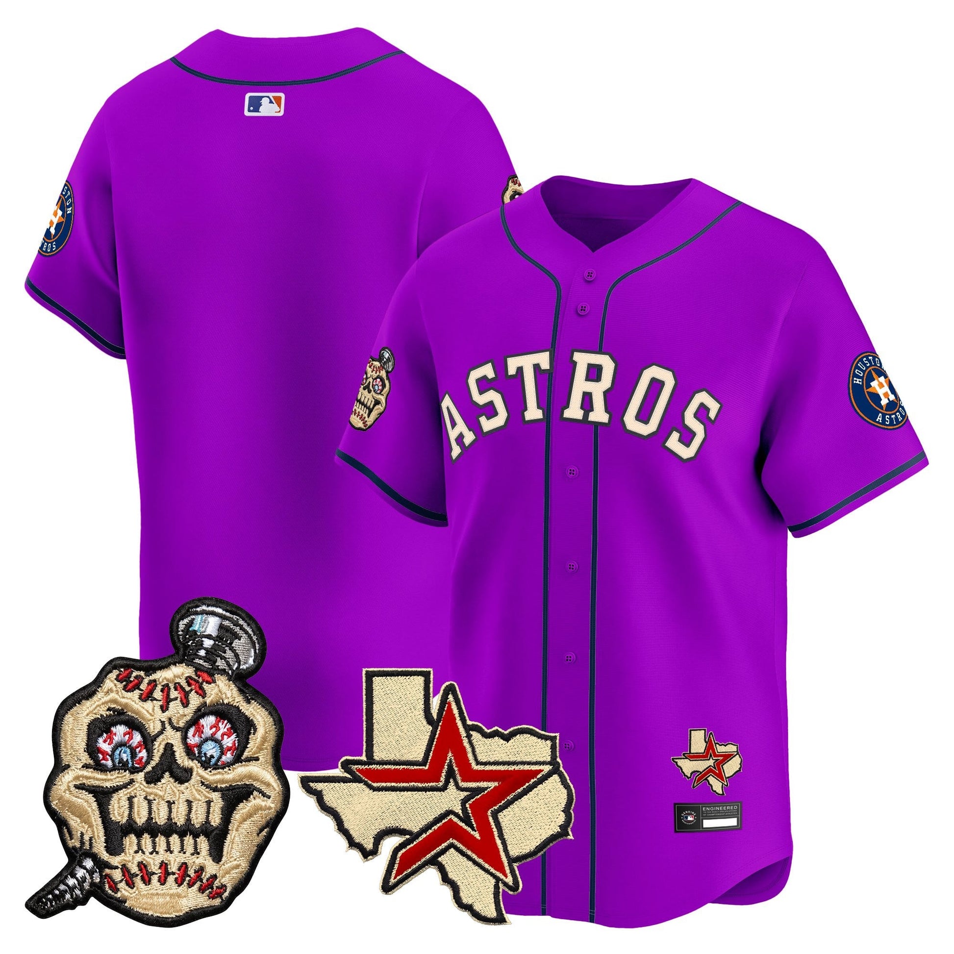 Houston Astros Screwed Up Click Vapor Premier Limited Jersey - All Stitched